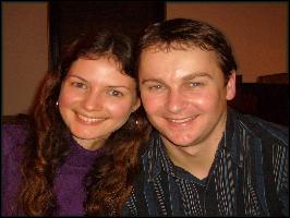 Smiling couple at Manchuria