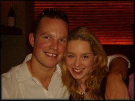Happy couple at Moo