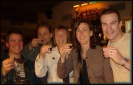 Last drinks at MOO