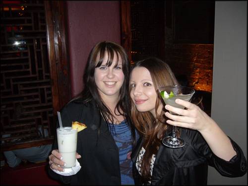 drinks at Golden Monkey