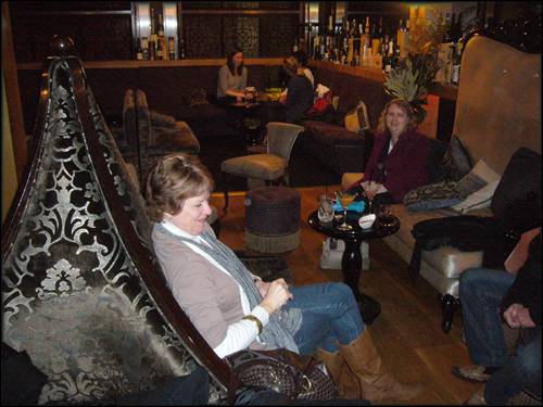 Relaxing at Penny Blue