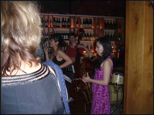 The band at Penny Blue